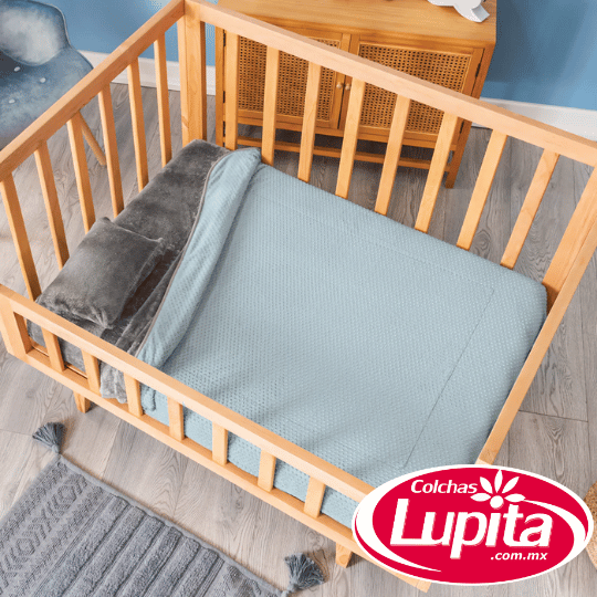 COBERTOR SIBERIA CUNA AZUL (Vianney 23)